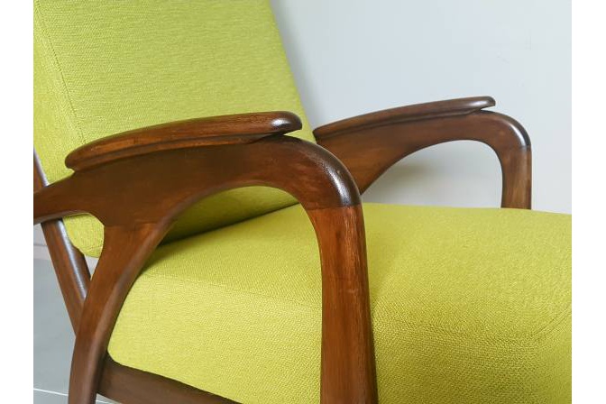 Heel veel goeds chrysant spier Deense design fauteuil / easy chair - Sfeerderij Veldhoven